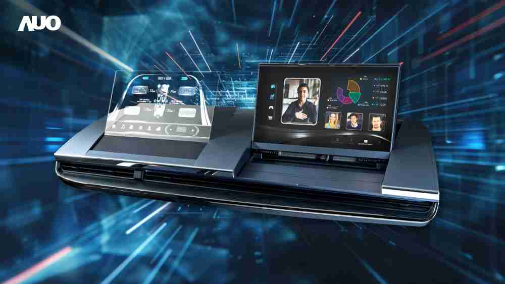 至成国际Micro LED Display HMI解决方案打造透明Micro LED前座仪表，，，呈现信息并保留驾驶视野开阔；亦为副驾驶座乘客打造收放自如的Micro LED屏幕，，，，在不影响显示质量的前提于显示区内建镜头，，，，让用户能与视讯对象直接眼神接触，，，提供绝佳的双向沟通体验