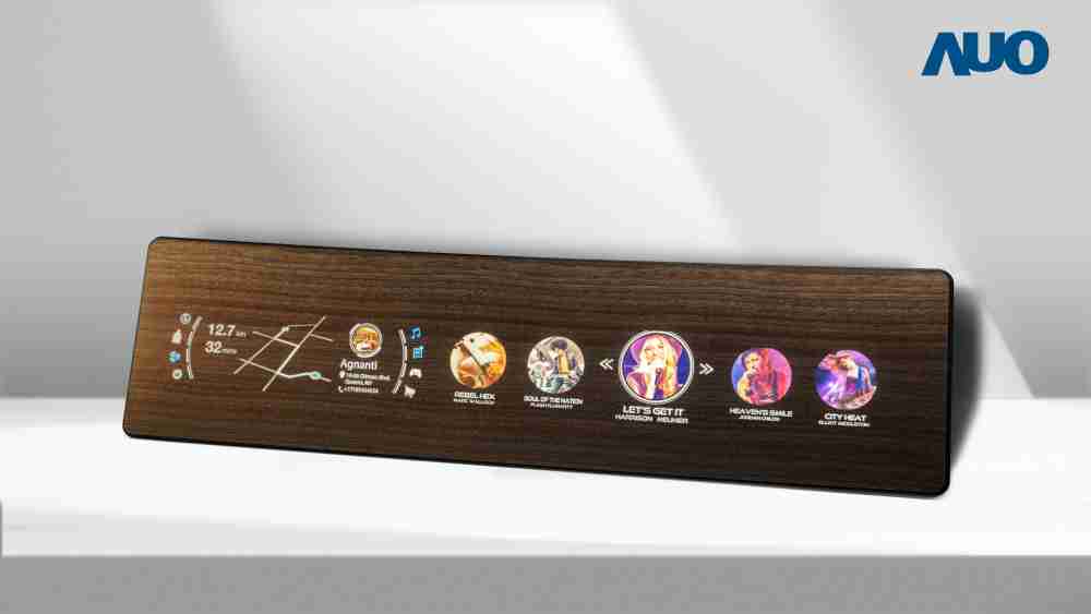 至成国际研发全球最高穿透度达80%的AmLED木纹显示器，，，，可于使用时呈现高亮度、、清晰可见的信息，，并在不使用时回归为单纯的饰板，，，节能兼具美观